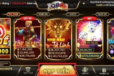 Hướng dẫn cách nạp tiền Top88 an toàn, chính xác 100%